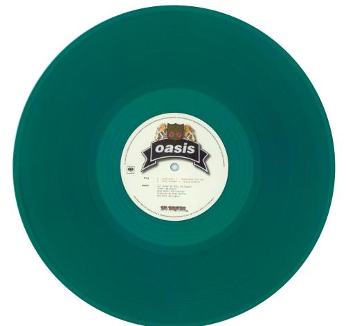 Oasis The Masterplan - Green Vinyl - Live '25 Obi Japanese 2
